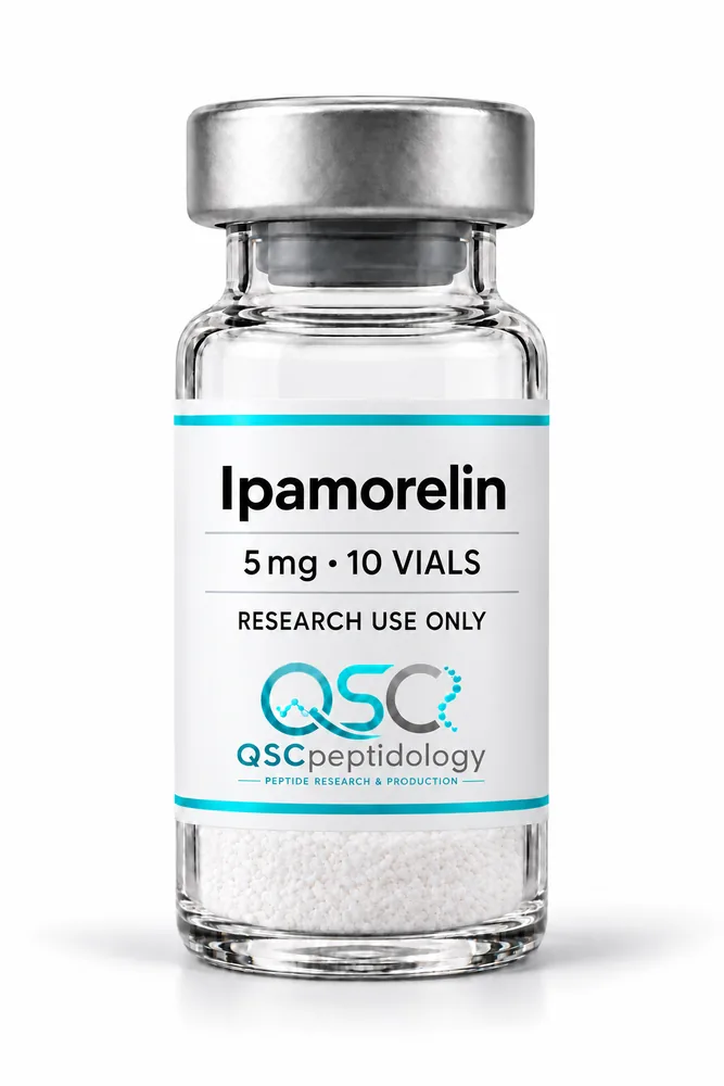 Ipamorelin 5mg (Paquet de 10 flacons) QSC Peptidology