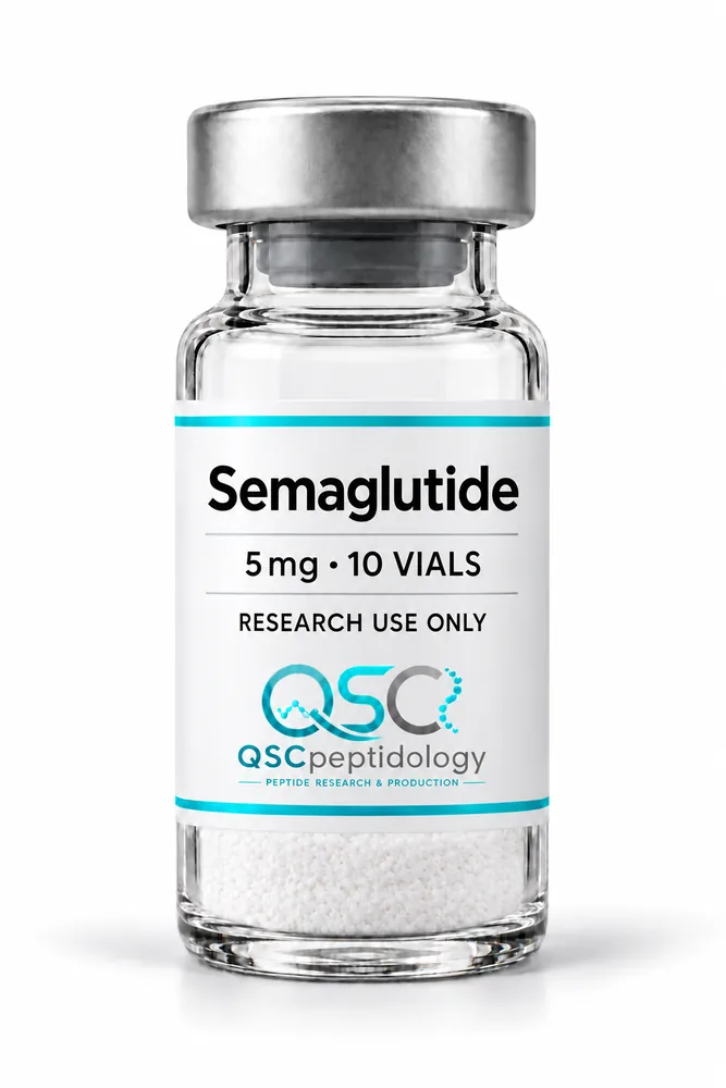 Semaglutide 5mg (Paquet de 10 flacons) QSC Peptidology